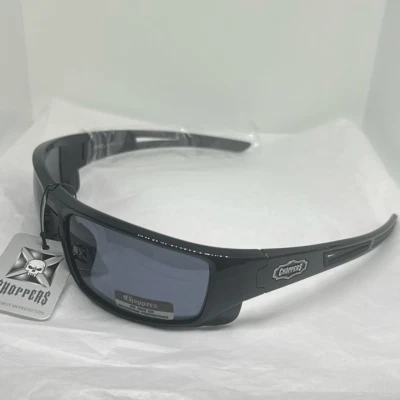 Choppers Model 6765 Wrap Sunglasses UV400 Protection Men’s Biker Style - Image 1 of 3