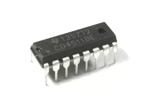 1PCS CD4511BE CD4511 CMOS BCD-to-7-Segment LED Latch Decoder - Picture 1 of 1