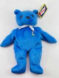 Vintage 5-27-1999 Lerc Nautical Beach Lighthouse Charli Blue Bear Plush Toy 8" - Picture 1 of 7