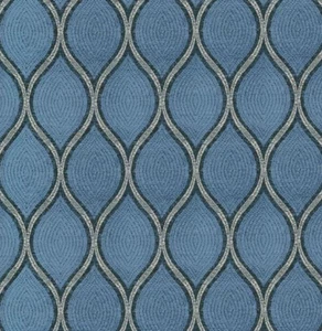 Iman Woven Chenille MALTA Geometric AEGEAN Home Decor Upholstery Pillow Fabric - Picture 1 of 6