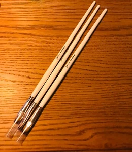Bob Ross Floral Brushes x 3 Filbert Size 12 - Picture 1 of 5