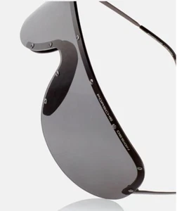 OCCHIALE PORSCHE MASCHERA LARGE  DESIGN P8479 B  SILVER lens GRIGIO SCURO - Bild 1 von 3