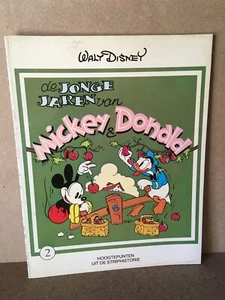 DE JONGE JAREN VAN MICKEY & DONALD 2 DISNEY OBERON HAARLEM 1980 LINGUA ORIGINALE - Imagen 1 de 6