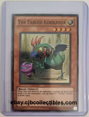 Yu-Gi-Oh! THE FABLED KOKKATOR HA04-EN042 Super Rare Hidden Arsenal 4 🍒 - Image 1 of 4