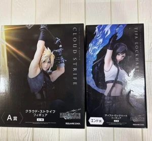 Final Fantasy VII FF7 Rebirth Kuji Tifa & Cloud Figure set A & End SQUARE ENIX - Picture 1 of 15