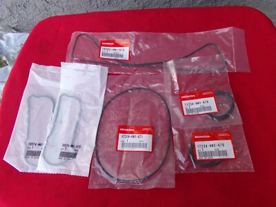HONDA AQUATRAX R12X F12X SUB AIR BOX GASKET KIT (6) OEM NEW NOS Foto 1 de 2