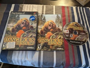 Cabela's Dangerous Hunts 2009 (Sony PlayStation 2 PS2) Complete CIB G PS2 - Foto 1 di 1
