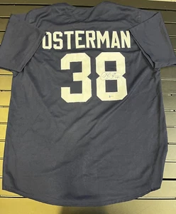 Cat Osterman Autographed USA Blue Jersey Inscription "USA #38" Beckett COA - Picture 1 of 7