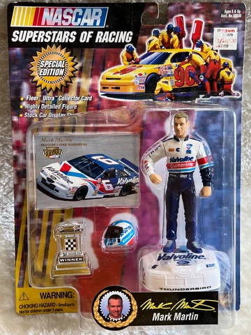 1997 Nascar Superstars of Racing Mark Martin #6 Valvoline ToyBiz Action Figure Cover