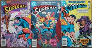 Superman Set of Three #359, #360, & #361 NM - VF published in 1981 - Picture 1 of 24