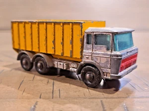 Matchbox 1968 47-C2 Originals DAF Tipper Container Truck ohne Baldachin Decast Spielzeug - Bild 1 von 10