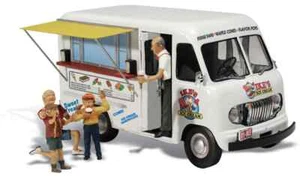 Woodland Scenics 5338 Ike's Ice Cream Truck Diorama Spur N - Bild 1 von 2