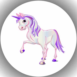 Tortenaufleger Geburtstag Party Tortenbild Fondant Oblate Einhorn  P14 - Bild 1 von 1