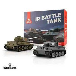 World of Tanks RC Panzer 1/30 Doppelset – Tiger I & T-34/85 IR Battle - Bild 1 von 5
