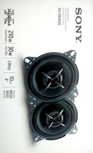 Altavoces coaxiales bidireccionales Sony para coche XS-FB102E 10 cm (4 pulgadas) (negro) - Imagen 1 de 3