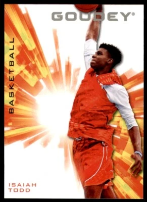 2021 Goodwin Champions Goudey Insert #G32 Isaiah Todd Upper Deck - Image 1 of 2