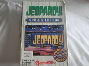 Vintage Jeopardy Sports Edition PC Game GameTek - Picture 1 of 3