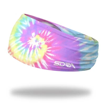 Suddora Non Slip 3.5" Tapered Pastel Tie-Dye Headband - Fashion, Summer, Beach,  - Image 1 of 4