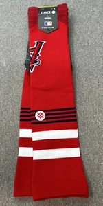 LA Anaheim Angels Men’s Large MBL Stance Logo Socks New - Picture 1 of 7
