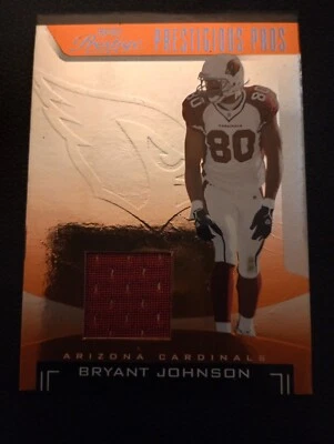 2006 Prestige Bryant Johnson JERSEY Cardinals - Image 1 of 2