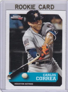 CARLOS CORREA ROOKIE CARD Houston Astros Baseball SI For Kids Magazine 2015 RC - Picture 1 of 2