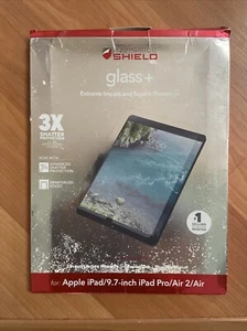 New InvisibleShield Glass+ VisionGuard For 9.7" iPad, iPad Pro, iPad Air & Air 2 - Picture 1 of 2