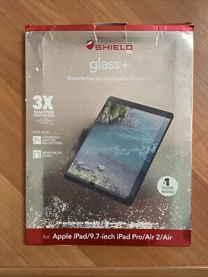 New InvisibleShield Glass+ VisionGuard For 9.7" iPad, iPad Pro, iPad Air & Air 2 - Image 1 of 2