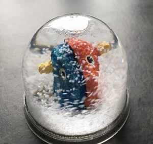 Org. JEFF KOONS Schneekugel Snow Globe „Split Rocker“ seltenes Sammlerstück TOP! - Bild 1 von 10