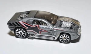 Hot Wheels 120/180 Hollowback black star K7611 HW Track Stars 12/12 grigio 2007 - Foto 1 di 5