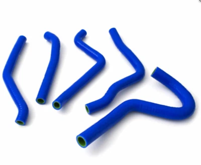 Blue Silicone Radiator Cooling Hose For 1990-1993 KAWASAKI KX250 KX 250 2-stroke Foto 1 de 4