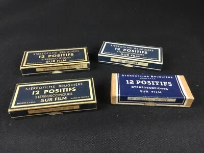 Lot de 4 boîtes stereofilms Bruguiere Marseille Nice Cote d'Azur  - Photo 1/4