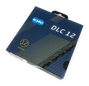 KMC X12 DLC Bike Chain 12 Speed 126 Links MTB Road Black New In Box - Picture 1 of 3