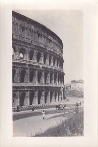 Rare Antique Velox 4x6 Photo of the of the Colosseum in Rome - 1920's - Picture 1 of 5