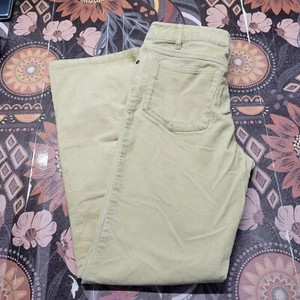 Pantalones informales de pierna recta J. Jill Stretch 6 Petite clásicos caqui tostado pana - Imagen 1 de 11