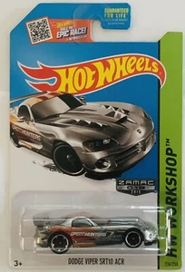Hot Wheels 2015 Walmart Exclusive Zamac HW Workshop Dodge Viper SRT10 ACR - Picture 1 of 6