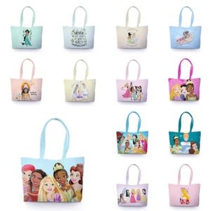 disney Princess Shoulder Bag Leather Women Shopping Large Capacity Tote Belle - Picture 1 of 24