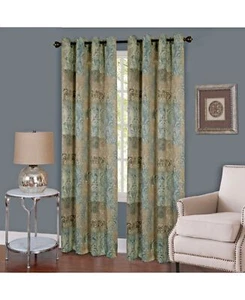Achim Vogue Grommet Window Curtain Panel, 50×84, Multicolor - Picture 1 of 1