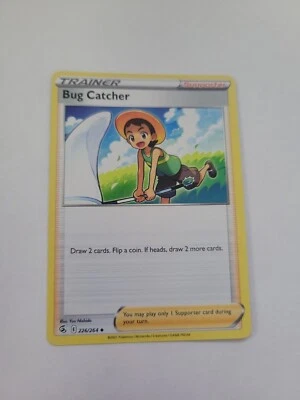 Pokémon TCG Bug Catcher Fusion Strike 226/264 Regular Uncommon Trainer NM - Image 1 of 2