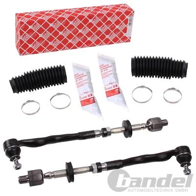 2x BARRAS DE ACOPLAMIENTO FEBI ARTICULACIÓN AXIAL CABEZA DE BARRA DE ACOPLAMIENTO LI+RE adecuado para BMW Serie 3 E36 Z3 - Imagen 1 de 4