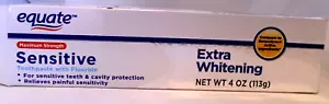 Equate Maximum Strength Sensitive Extra Whitening Toothpaste with Fluoride, 4 oz - Picture 1 of 1