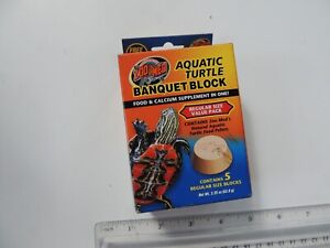 New ListingÂ Aquatic Turtle Banquet Block Regular, 5 pkÂ 