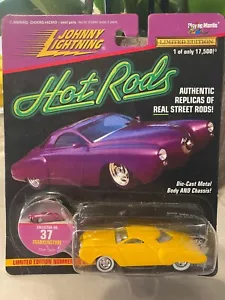 Johnny Lightning Hot Rods Collector No. 37 Frankenstude Yellow 1/64 Diecast - Picture 1 of 1