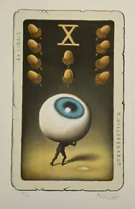 OLDRICH JELEN: Exlibris for N. Hillerbrandt - Imagen 1 de 2