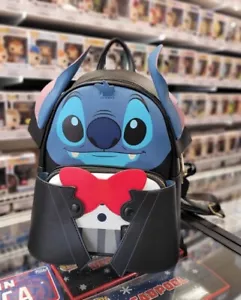 Loungefly Lilo & Stitch Vampire Stitch Mini-Backpack - Picture 1 of 3