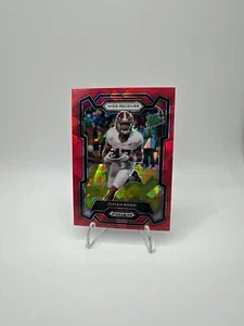 2024 Panini Prizm Rated Prospect Isaiah Bond RC Red Ice - Picture 1 of 2