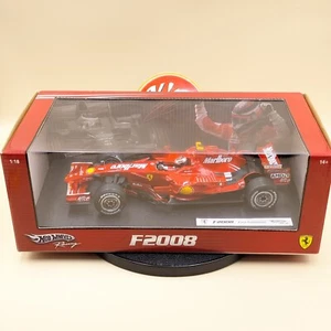 Hot Wheels Racing 1/18 Ferrari F2008 Kimi Raikkonen #1 Marlboro Diecast L8781 - Picture 1 of 18