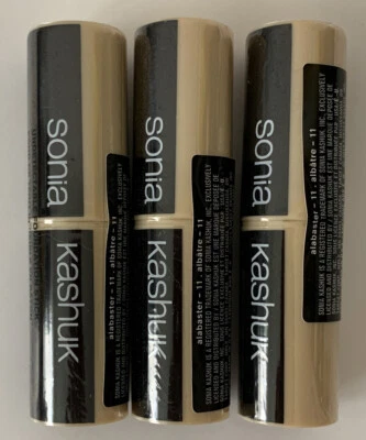 Pack de 3 - Base en barra Sonia Kashuk indetectable alabastro 11 Foto 1 de 4