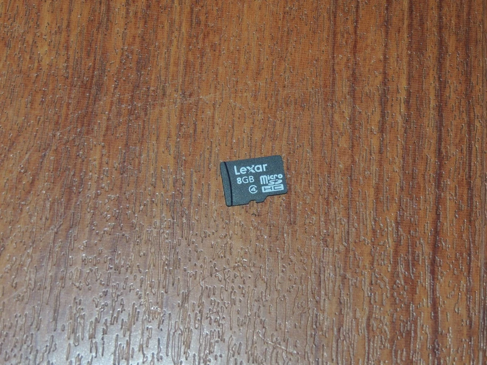 Genuine Lexar 8GB MicroSDHC I Micro SD Memory Card - Class 4 - Image 1 of 1