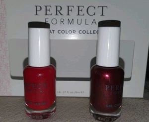 PERFEKT FORMULA GEL COAT Nagellack 2 x 8ml Black Cherry 221 + Massai 699 Neu OVP - Bild 1 von 5
