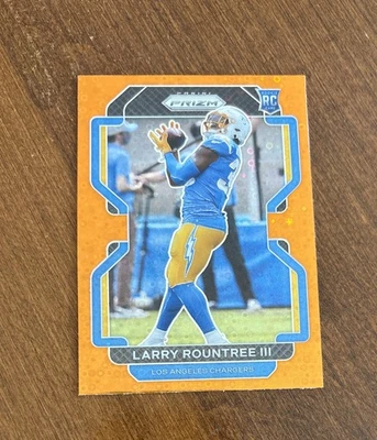 Larry Rountree III 2021 Panini Prizm Disco Rookie #401 Los Angeles Chargers RC - Image 1 of 2